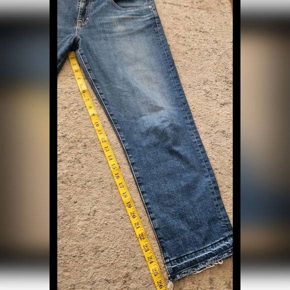 Adriano Goldschmied Womens Dark Wash The Ex Boyfriend Slim Slouchy Slim Jean 30 - Picture 11 of 11